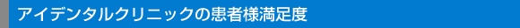 �A�C�f���^���N���j�b�N�̊��җl�����x